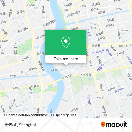 新春路 map