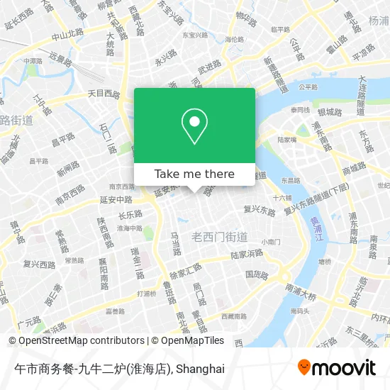 午市商务餐-九牛二炉(淮海店) map