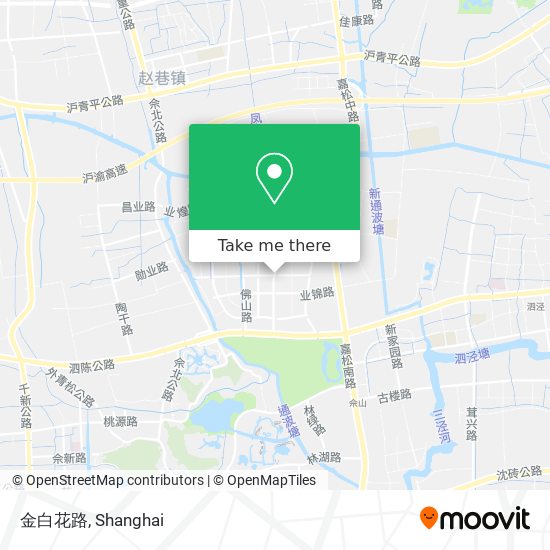 金白花路 map