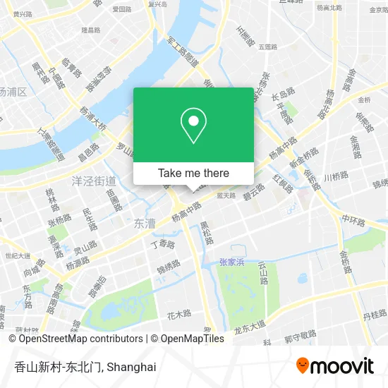 香山新村-东北门 map