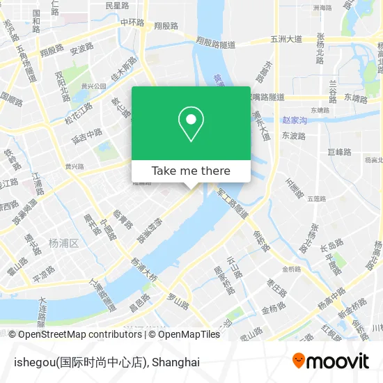 ishegou(国际时尚中心店) map