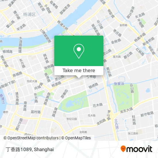 丁香路1089 map