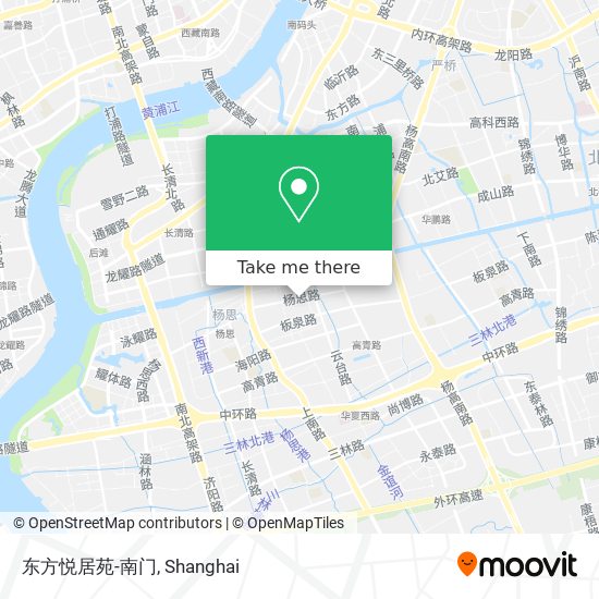 东方悦居苑-南门 map