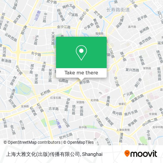 上海大雅文化(出版)传播有限公司 map