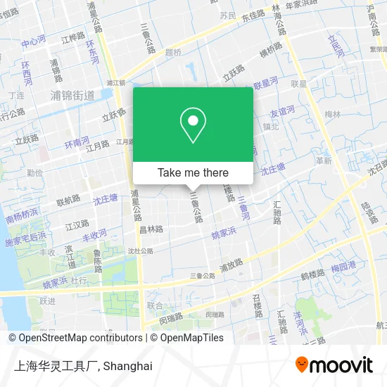 上海华灵工具厂 map