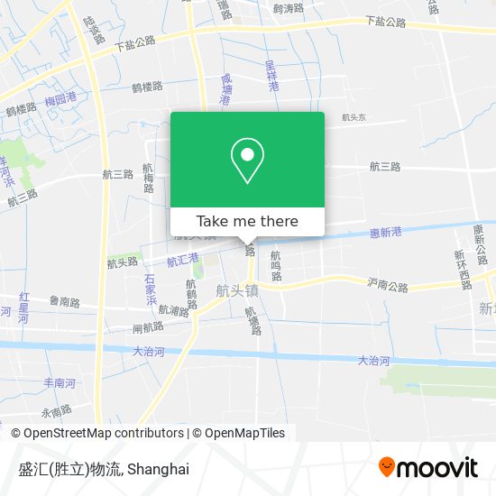 盛汇(胜立)物流 map