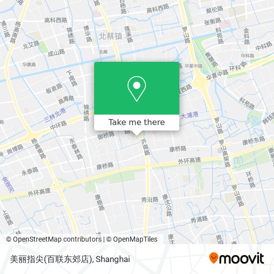 美丽指尖(百联东郊店) map