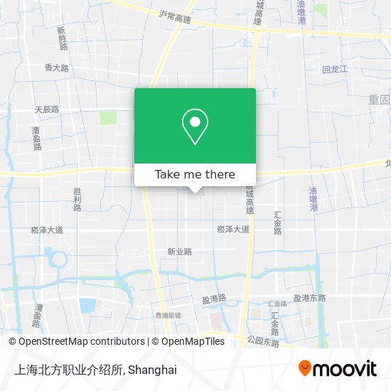 上海北方职业介绍所 map