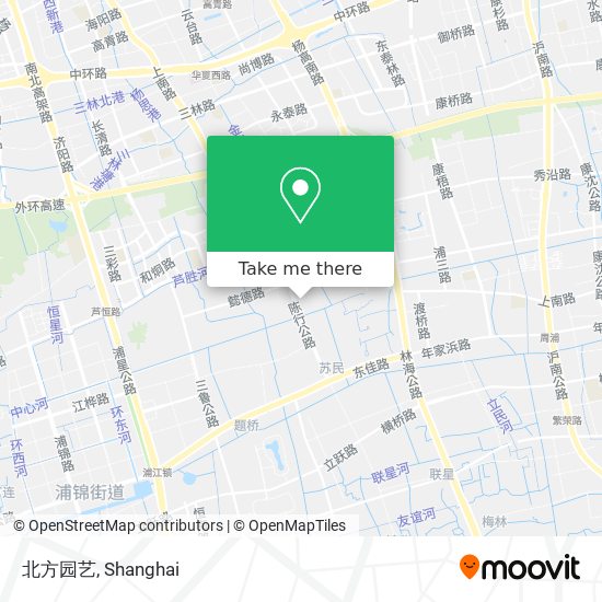 北方园艺 map