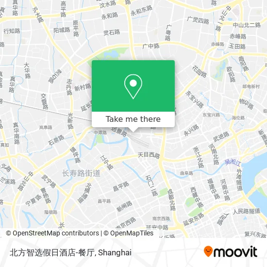 北方智选假日酒店-餐厅 map
