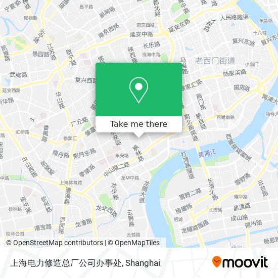 上海电力修造总厂公司办事处 map