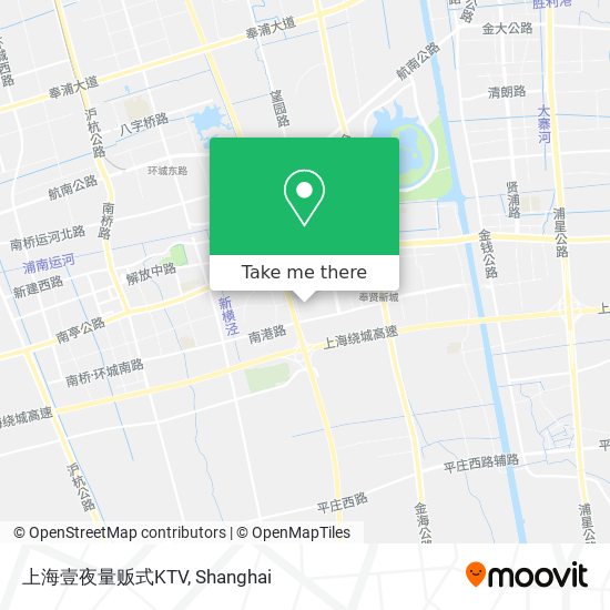 上海壹夜量贩式KTV map