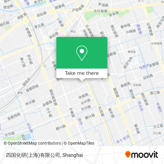四国化研(上海)有限公司 map