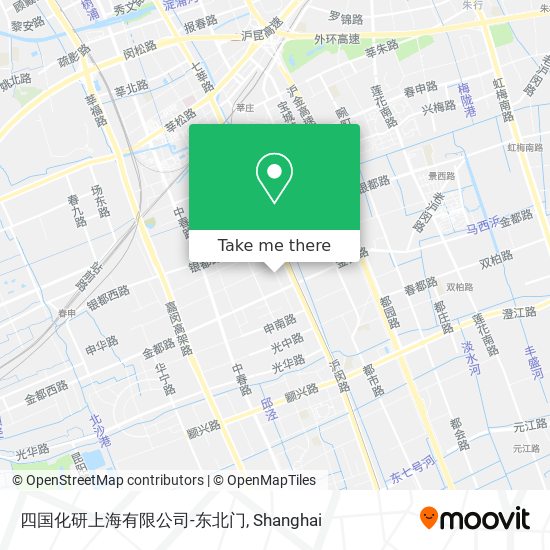 四国化研上海有限公司-东北门 map