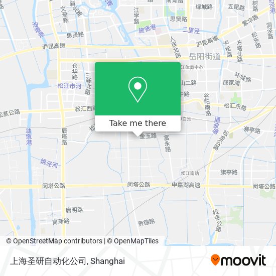 上海圣研自动化公司 map