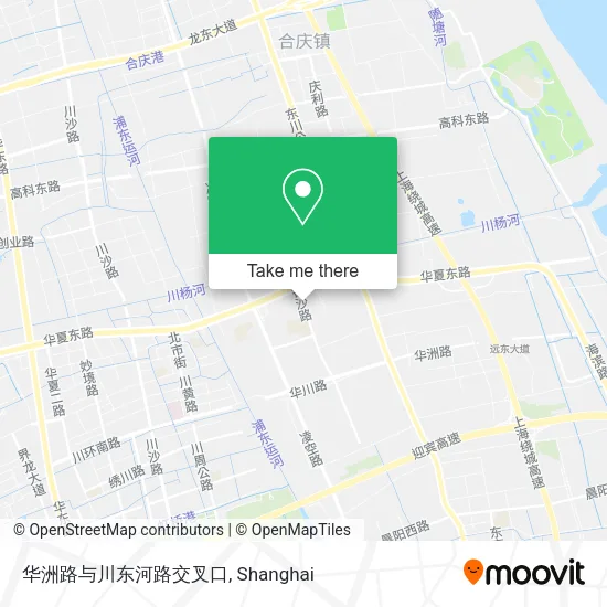 华洲路与川东河路交叉口 map