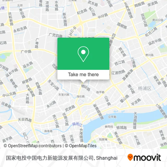 国家电投中国电力新能源发展有限公司 map