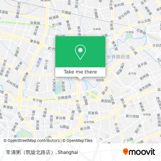 常满粥（凯旋北路店） map