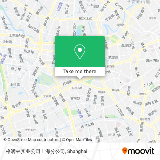 格满林实业公司上海分公司 map