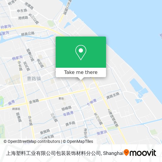 上海塑料工业有限公司包装装饰材料分公司 map