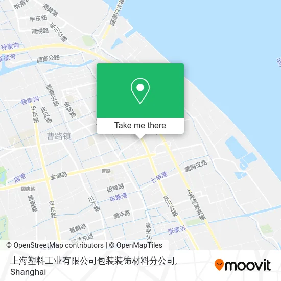上海塑料工业有限公司包装装饰材料分公司 map