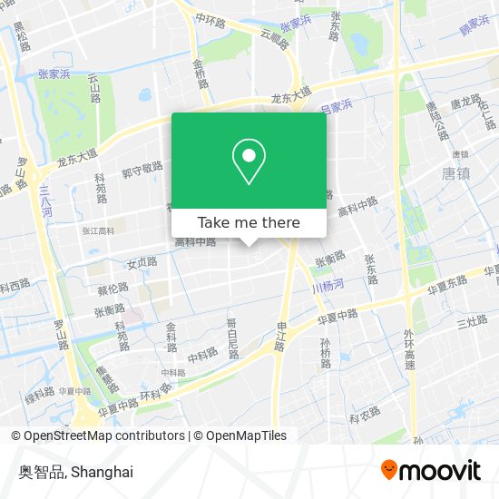 奥智品 map