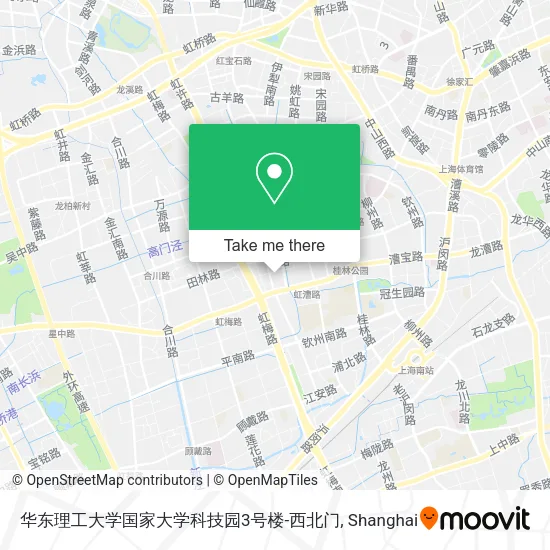 华东理工大学国家大学科技园3号楼-西北门 map