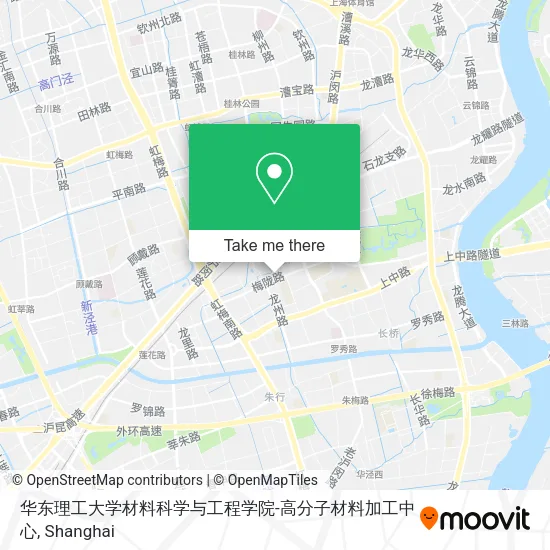 华东理工大学材料科学与工程学院-高分子材料加工中心 map