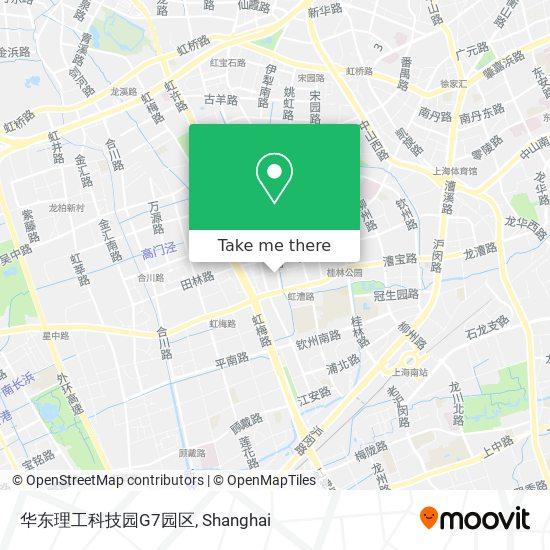 华东理工科技园G7园区 map