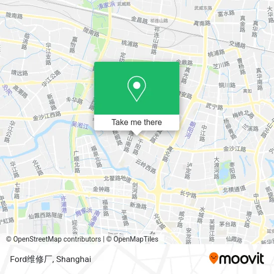 Ford维修厂 map