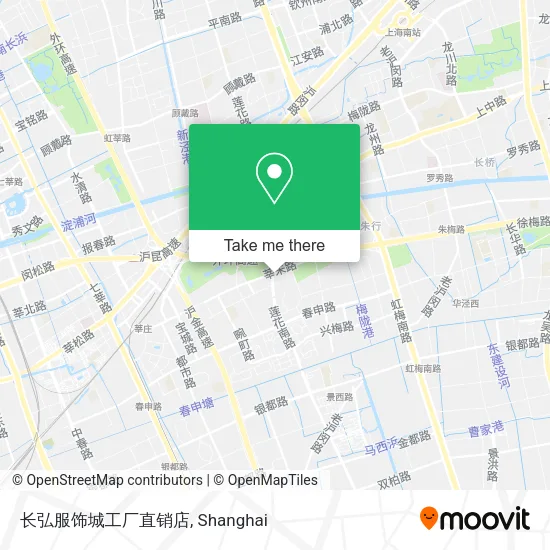 长弘服饰城工厂直销店 map