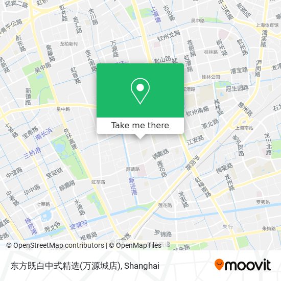 东方既白中式精选(万源城店) map