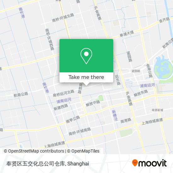 奉贤区五交化总公司仓库 map