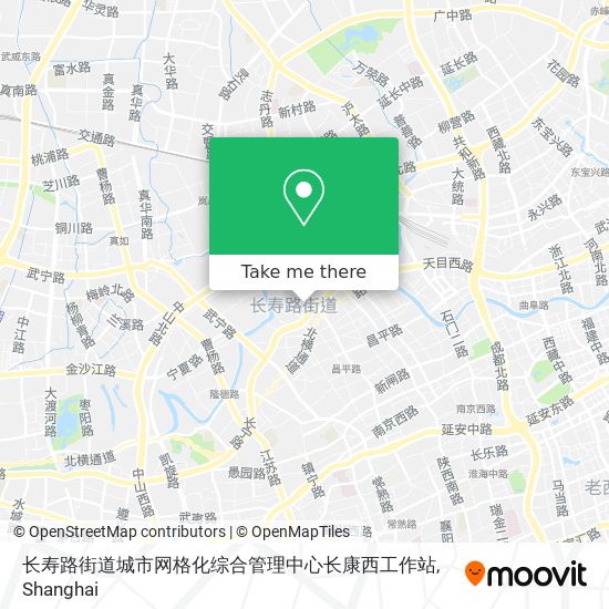长寿路街道城市网格化综合管理中心长康西工作站 map