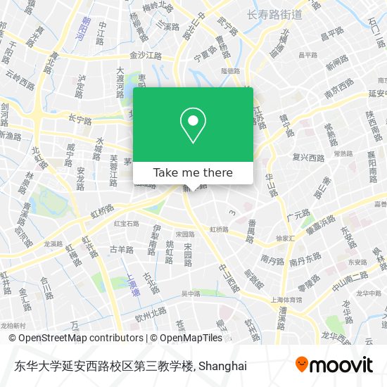 东华大学延安西路校区第三教学楼 map