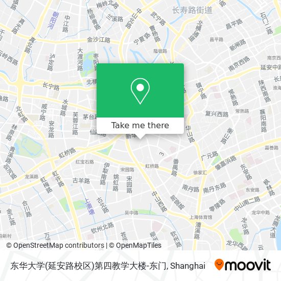 东华大学(延安路校区)第四教学大楼-东门 map