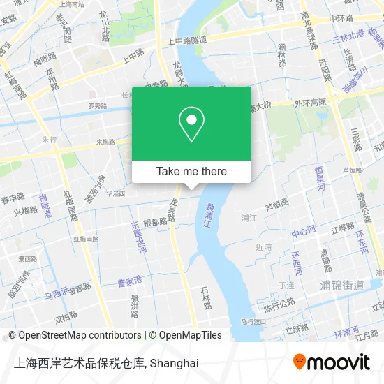 上海西岸艺术品保税仓库 map