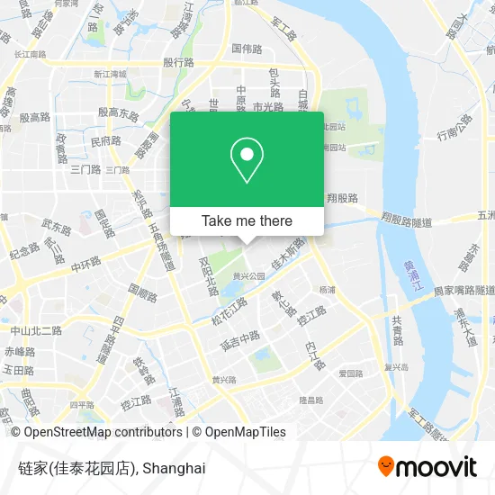 链家(佳泰花园店) map