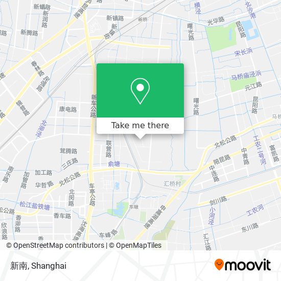 新南 map