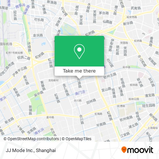 JJ Mode Inc. map