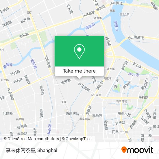 享来休闲茶座 map