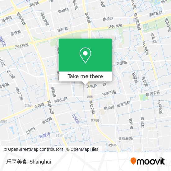 乐享美食 map