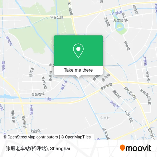 张堰老车站(招呼站) map