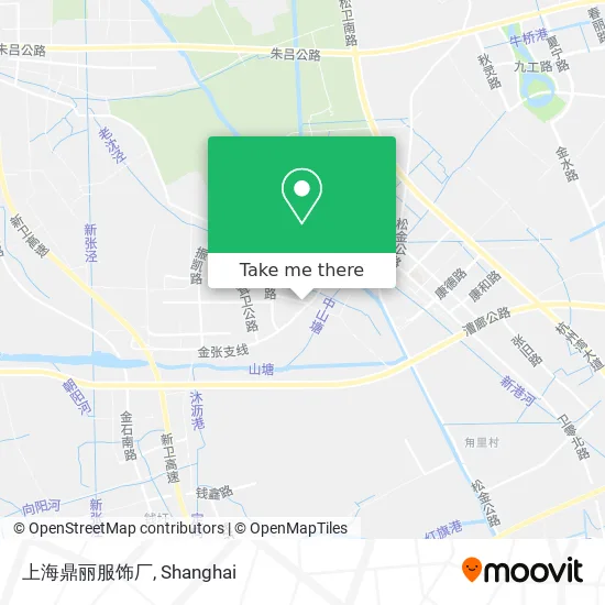 上海鼎丽服饰厂 map
