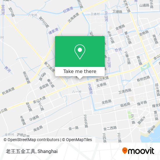 老王五金工具 map