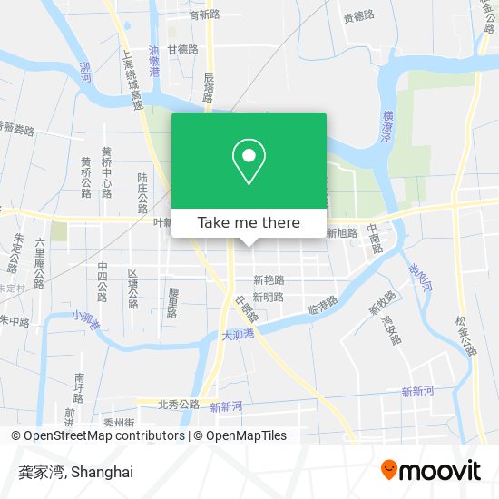 龚家湾 map