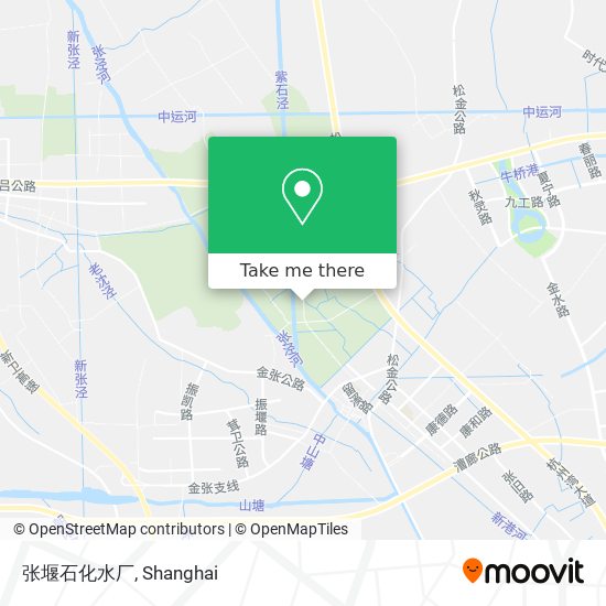 张堰石化水厂 map