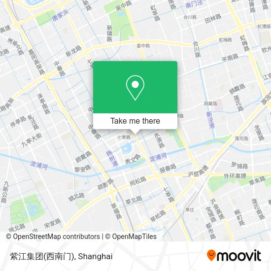 紫江集团(西南门) map