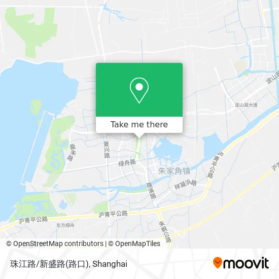 珠江路/新盛路(路口) map