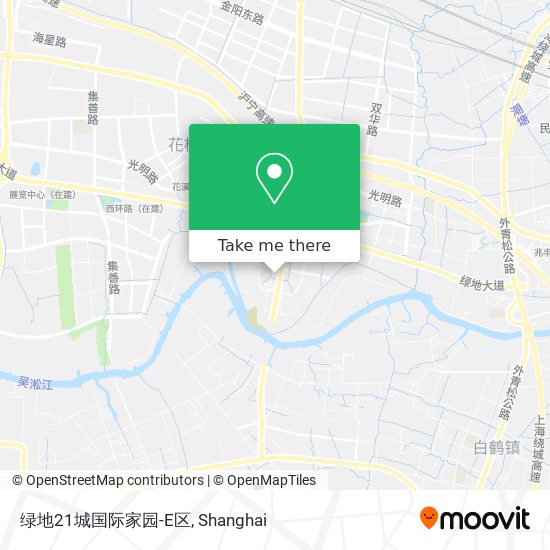 绿地21城国际家园-E区 map